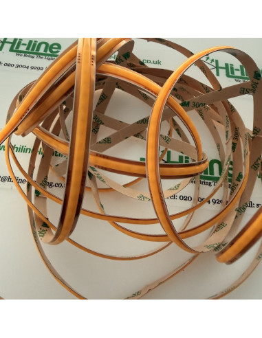 Unlit 8mm COB LED strip, copper board and 3M 300LSE tape