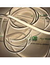 Leuchtendes 3000K warmweißes COB-Neon, 5-Meter-Rolle, 24V