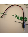Centre pin of the 5.5 x 2.1 mm male DC plug