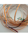 5mm COB LED Strip 24V 6000K with Soldered Red and Black Tails