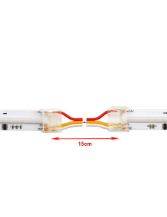 10mm 3-Pin COB Strip Jumper | 15 cm | Addressable or...