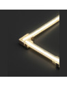 10mm IP68 single-colour LED tape turned through an L corner