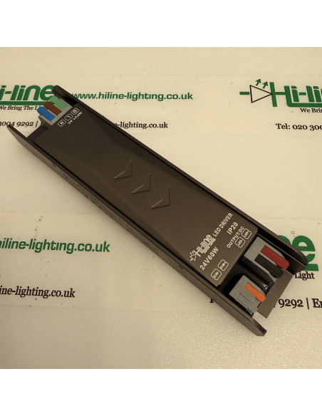 24V 30W hybrid dimmable LED driver, IP20, output terminals