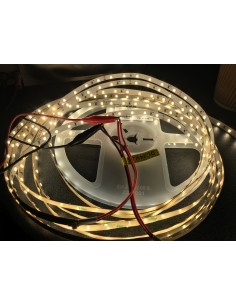 Warm White LED Strip SMD2835 IP65, 14.4W / 60 LEDS per meter, 5 meters roll  2