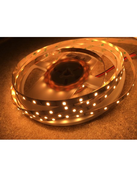 Extra-Warmweißer LED-Streifen 24V-14,4W/m- IP65 Nano-(PU) CRI90-SMD2835 