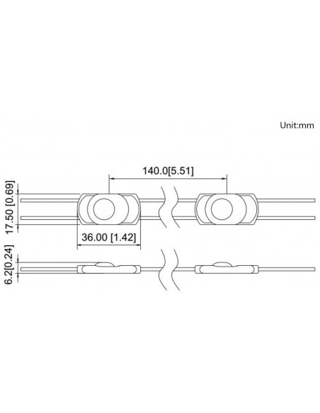 170° IP68 LED module 12V 0.4W