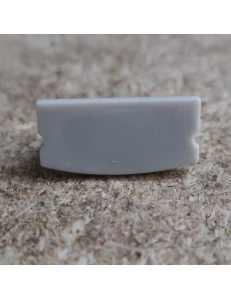 Closed End Cap for HL-ALU002 (Slim Wall LED profile extrusion)