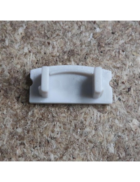 Closed End Cap for HL-ALU002 (Slim Wall LED profile extrusion)