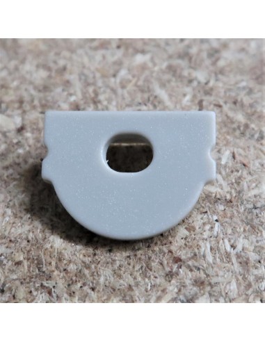 Open End Cap for HL-ALU-002S (Optic Lens profile extrusion 60°)