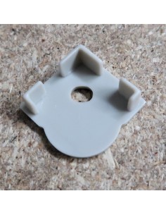 Open End Cap for HL-ALU007S (Optic Lens Corner Profile Extrusion 60° ) 2