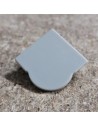 Closed End Cap for HL-ALU007S (Optic Lens Corner Profile Extrusion 60°)