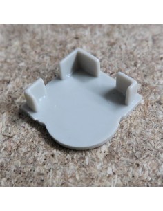 Closed End Cap for HL-ALU007S (Optic Lens Corner Profile Extrusion 60°) 2