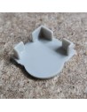 Closed End Cap for HL-ALU007S (Optic Lens Corner Profile Extrusion 60°)