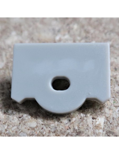 Open End Cap for HL-ALU012R (Optic Lens profile extrusion 30°)