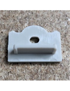 Open End Cap for HL-ALU012R (Optic Lens profile extrusion 30°) 2