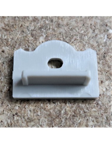 Open End Cap for HL-ALU012R (Optic Lens profile extrusion 30°)