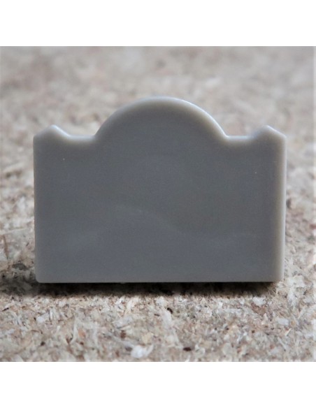 Closed End Cap for HL-ALU012R (Optic Lens profile extrusion 30°)