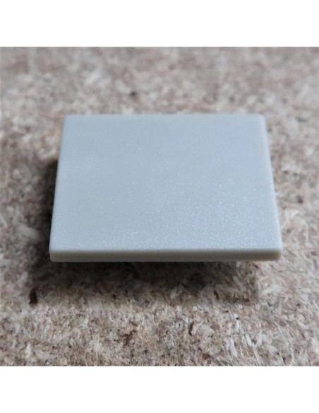  Geschlossen Endkappe for HL-ALU019 (Fußboden Vertieft Profil Extrusion Höhe 25.9mm)