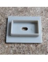 Open End Cap for HL-ALU019 (Floor Recessed Extrusion height 25.9mm)