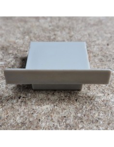Geschlossen Endkappe for HL-ALU085 (Vertieft LED Profil Extrusion)