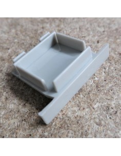 Geschlossen Endkappe for HL-ALU085 (Vertieft LED Profil Extrusion) 2