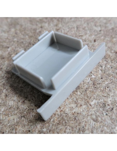  Geschlossen Endkappe for HL-ALU085 (Vertieft LED Profil Extrusion)