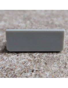 Geschlossen Endkappe for HL-ALU087 (Trimless Vertieft LED Profil Extrusion)