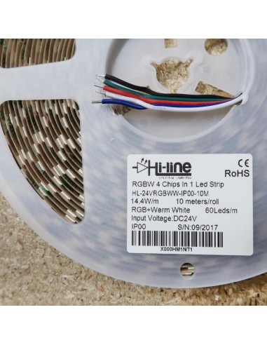 high bright RGBW LED tape 24V