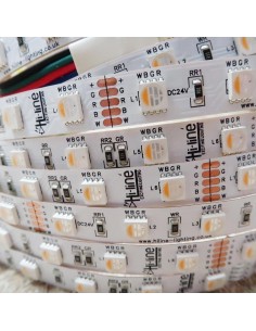 RGBW LED Strip, 60 LEDS per meter, 5 meters roll, 300LEDS, 24V non waterproof 2
