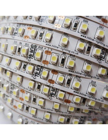 Warm White LED Strip SMD2835 IP65, 14.4W / 60 LEDS per meter, 5 meters roll 