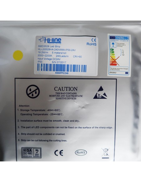 Warmweißer LED Streifen CRI90 2100K