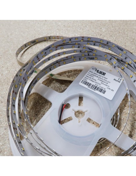 Warm White LED Strip SMD2835 IP65, 14.4W / 60 LEDS per meter, 5 meters roll 