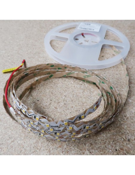 Hochbiegsamer Naturweißer LED-Streifen 24V-14,4W/m IP65-PU CRI80 SMD2835