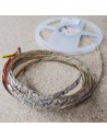 Bendable Natural White LED strip 24V-14.4W/m- IP65-PU Nano-CRI80-SMD2835