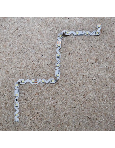 Bendable Cool White LED strip 24V-14.4W/m- IP65-PU Nano-CRI80-SMD2835