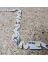 Bendable Cool White LED strip 24V-14.4W/m- IP65-PU Nano-CRI80-SMD2835