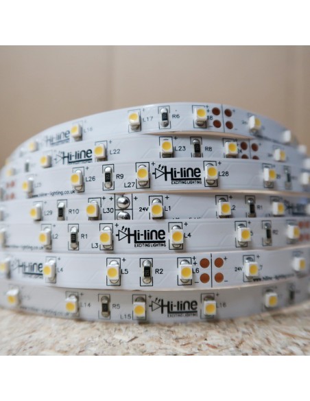 Naturweißer LED-Streifen 4000K 24V 4.8W/m