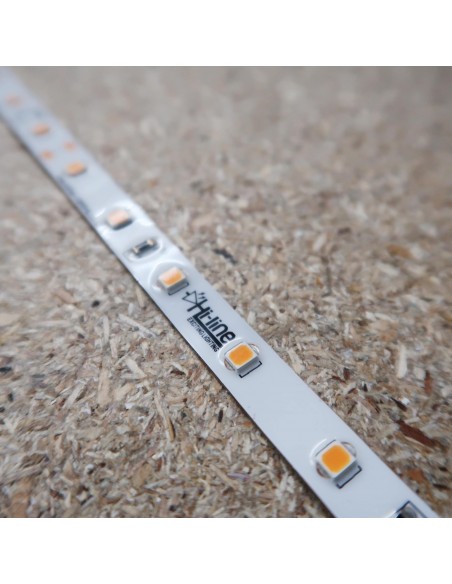 Extra warm white LED Strip 24V-14.4W/m IP65 (Nano-PU) CRI90 SMD2835 chip