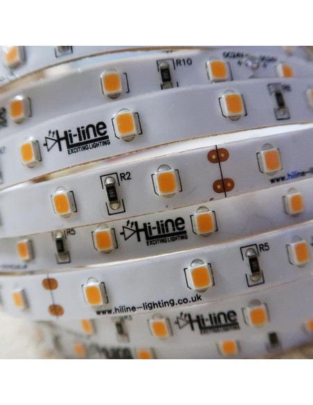 Extra-Warmweißer LED-Streifen 24V-14,4W/m- IP65 Nano-(PU) CRI90-SMD2835 