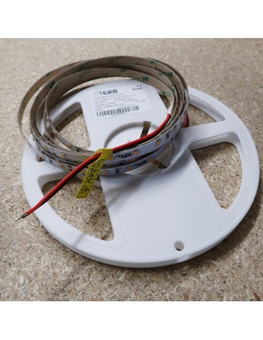 Extra warm white LED Strip 24V-14.4W/m IP65 (Nano-PU) CRI90 SMD2835 chip