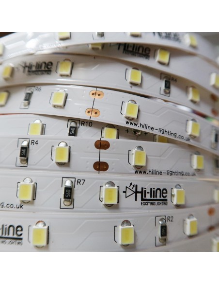 Cool White LED Strip 24V-14.4W/m- IP00-CRI80-SMD2835