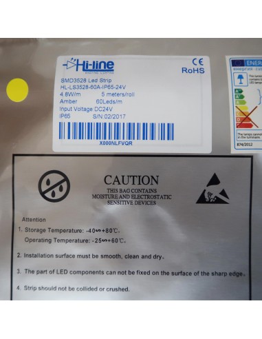 LED-Streifen Bernstein