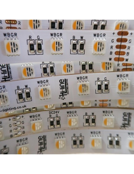 rgb+warm white led tape 24v