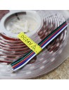 RGBW LED Strip (RGB+WW) 24V-14.4W/m- IP65-CRI80-12mm/2oz PCB-5m Roll