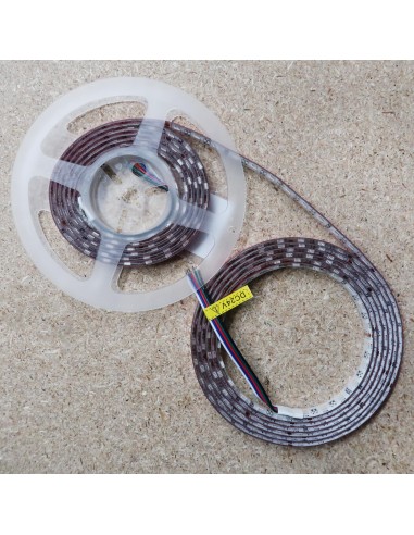 RGBW LED Strip (RGB+WW) 24V-14.4W/m- IP65-CRI80-12mm/2oz PCB-5m Roll