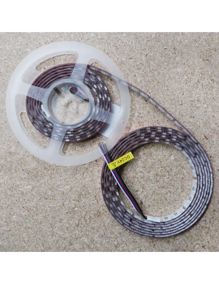 RGBW LED Strip (RGB+WW) 24V-14.4W/m- IP65-CRI80-12mm/2oz PCB-5m Roll