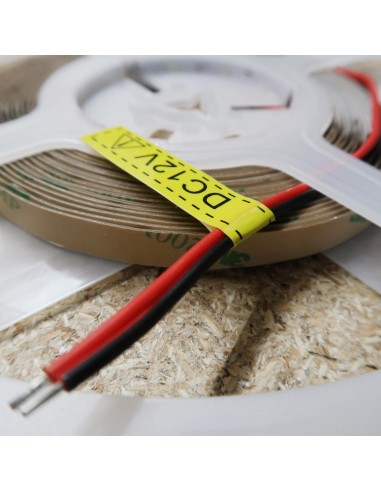 12V Kaltweißer LED Streifen 14.4W/m IP00 CRI80 SMD2835