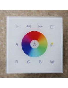 Wall mount RGBW DMX512 LED controller single zone 2
