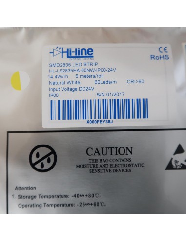 High CRI LED strip 4000K Ra 90