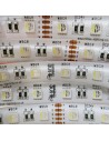 RGBW LED Strip (RGB+CW) 24V-14.4W/m- IP65-CRI80-12mm/2oz PCB-5m Roll